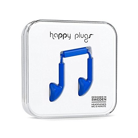 Happy Plugs Earbuds Μπλέ