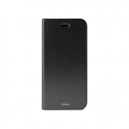 Θήκη πορτοφόλι Puro Book Mαύρο για iPhone 6/6S/7/8