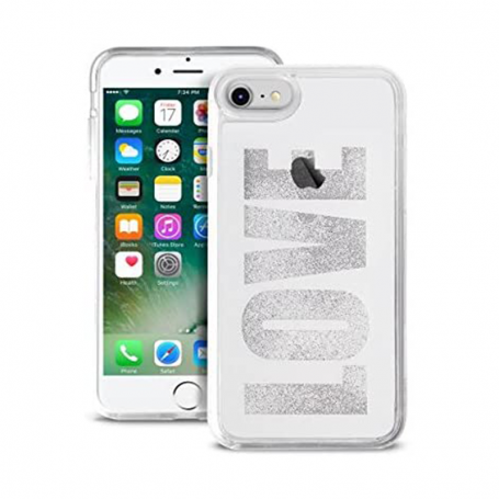 Θήκη Puro Aqua Love Back Cover Λευκό (iPhone 6/6S/7/8)
