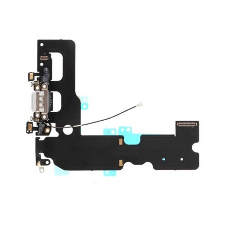 Καλωδιοταινία Θύρας Φόρτισης (Dock) και υποδοχή ακουστικών για iPhone 7 Plus γκρί