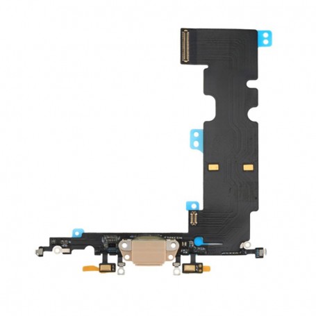 Καλωδιοταινία Θύρας Φόρτισης (Dock) για iPhone 8 Plus χρυσή