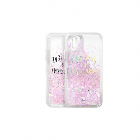 Θήκη Laut  Liquid Glitter i beleive in unicorns iPhone X/Xs