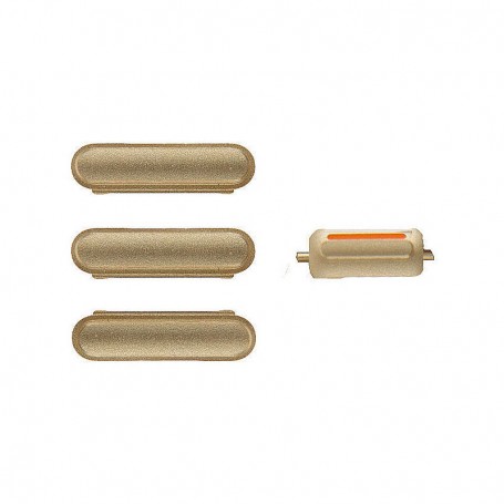 Σετ εξωτερικά κουμπιά για iPhone 6/6 Plus - Χρυσά