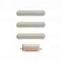 Σετ εξωτερικά κουμπιά για iPhone 8/8 Plus - Ασημί