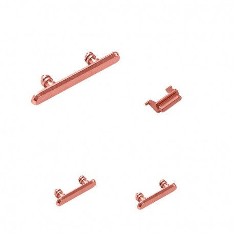 Σετ εξωτερικά κουμπιά για iPhone XR - Κοραλί