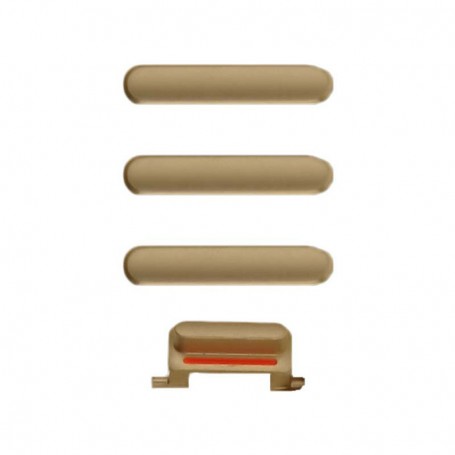 Σετ εξωτερικά κουμπιά για iPhone XS Max - Χρυσά