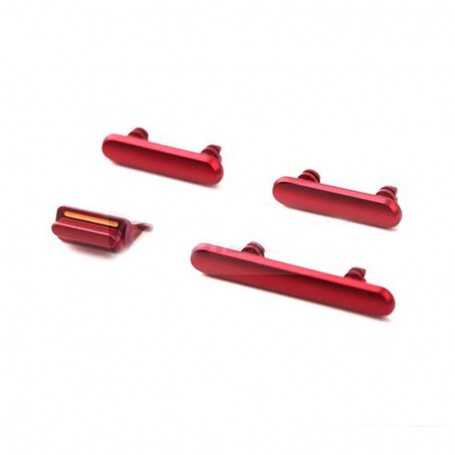 Σετ εξωτερικά κουμπιά για iPhone 11 - Κόκκινα