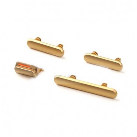 Σετ εξωτερικά κουμπιά για iPhone 11 - Κίτρινα