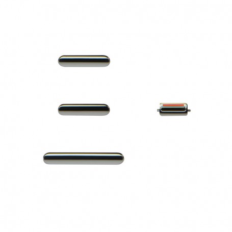 Σετ εξωτερικά κουμπιά για iPhone 11 Pro/11 Pro Max - Λευκό