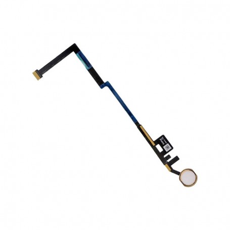 Κεντρικό κουμπί & καλωδιοταινιά για iPad Pro 9.7 (2017) / iPad 9.7 (2018)  - Χρυσό