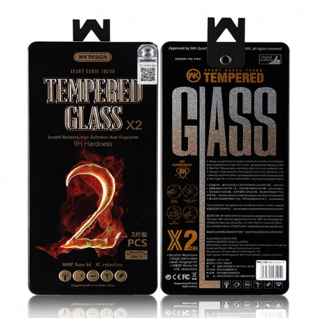 WK Kylin Γυαλί Προστασίας (2τμχ.) για  iPhone SE 2020/8/7