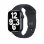 Apple Watch Series 7 45mm Μαύρο Aluminium