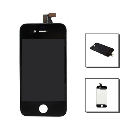 iPhone 4 οθόνη αφής & οθόνη μαύρη / LCD & digitizer black