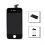 iPhone 4 οθόνη αφής & οθόνη μαύρη / LCD & digitizer black