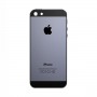 iPhone 5 πίσω κάλυμμα Space Grey με τυπωμένα γράμματα / rear cover black with letters