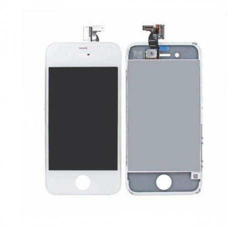 iPhone 4 οθόνη αφής & οθόνη λευκή / LCD & digitizer white