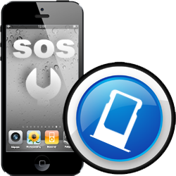 Επισκευή Sim card case iPhone 5S